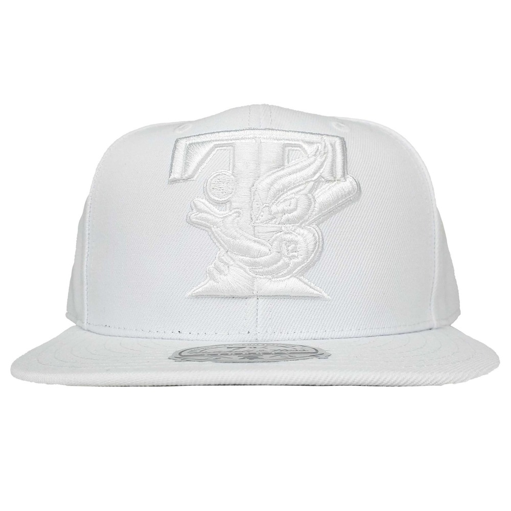 Toronto Blue Jays Mitchell & Ness MLB Fitted 7 3/4 Liberty Fit Hat Cap White NWT